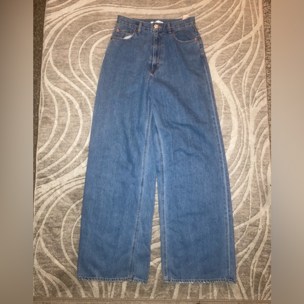 Moussy wide leg jeans